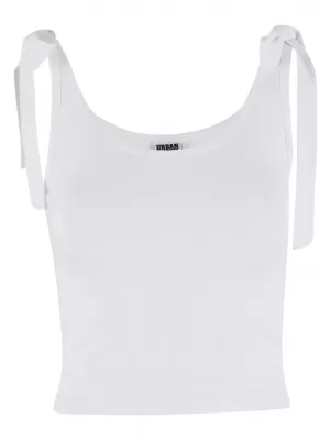 Tricou de damă URBAN CLASSICS TB7520A ALB/ALB