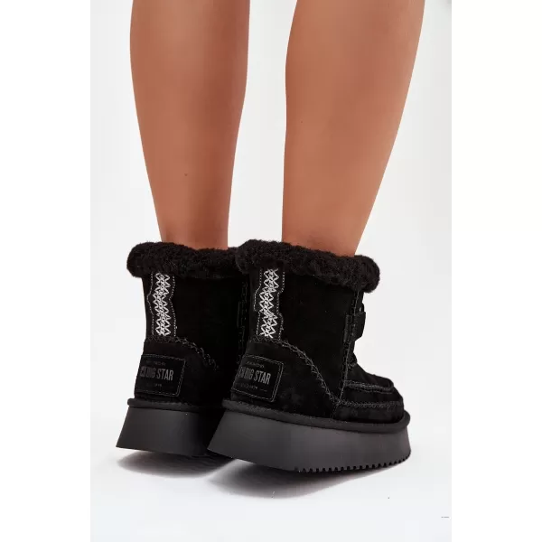  Pantofi dama BIG STAR SS274372 NEGRI Pantofi Big Star 