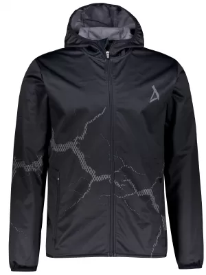 Jachetă softshell premium pentru bărbați ALTISPORT VOJ/ALM129JACK01 GRI NEGRU