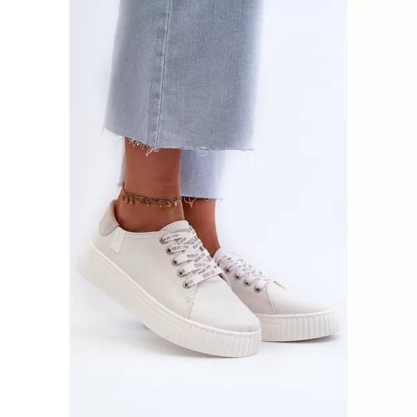  Adidași de damă BIG STAR NN276001 WHITE Pantofi Big Star 