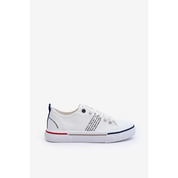  Adidași bărbați BIG STAR LL174204 WHITE Pantofi Big Star 