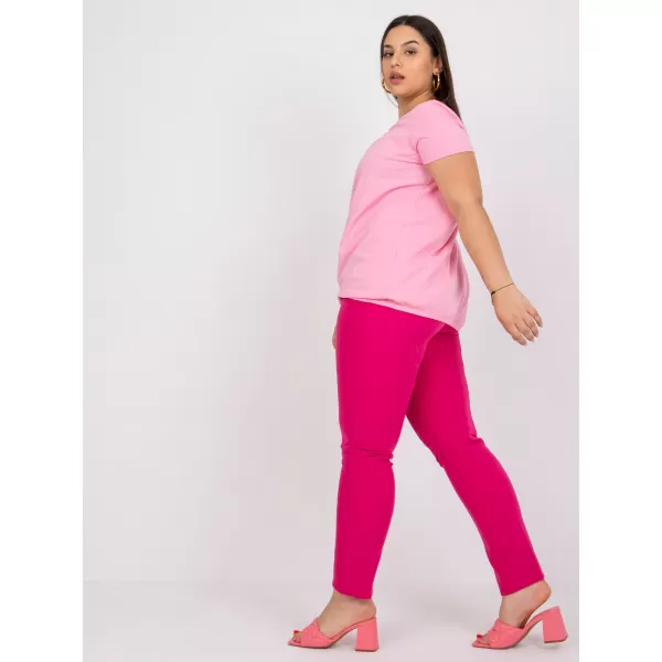  Tricou de damă BASIC FEEL GOOD RV-TS-6320.85P ROZ 