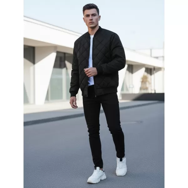  Jachetă pentru bărbați DSTREET TX2215 NEGRU 
