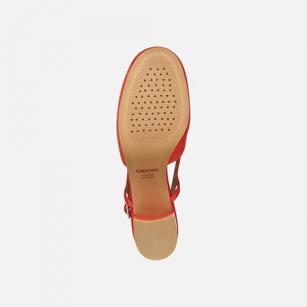  Pantofi de dama GEOX VIRNILISA 65 G013228 ROŞU 