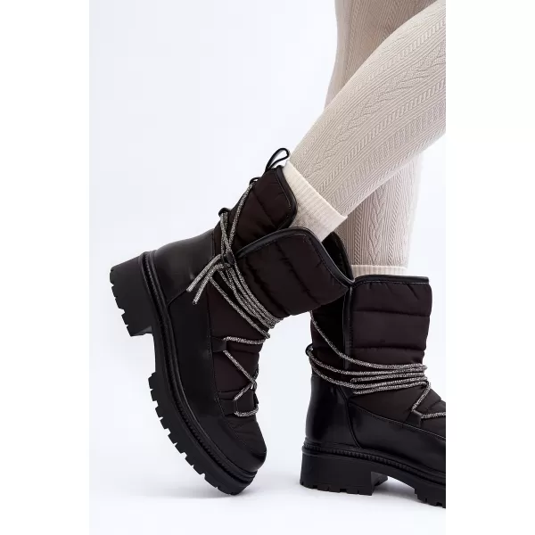 Pantofi de dama BOTO RILANA 29457 NEGRU 