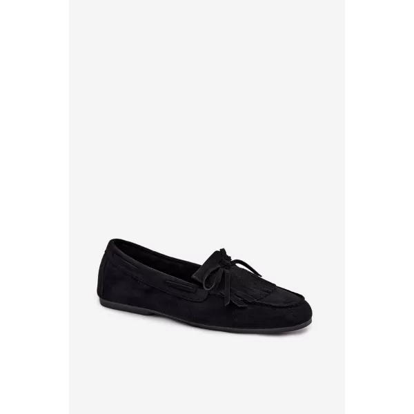  Mocasini de dama BOTO JANELISSE 41308 NEGRU 
