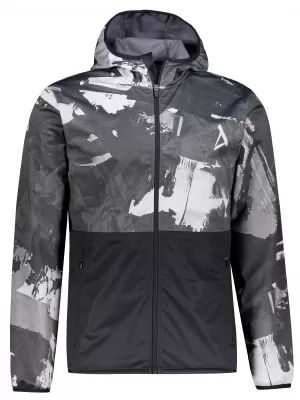 Jachetă softshell premium pentru bărbați ALTISPORT VOJ/ALM125JACK01 MASCA/NEGRU