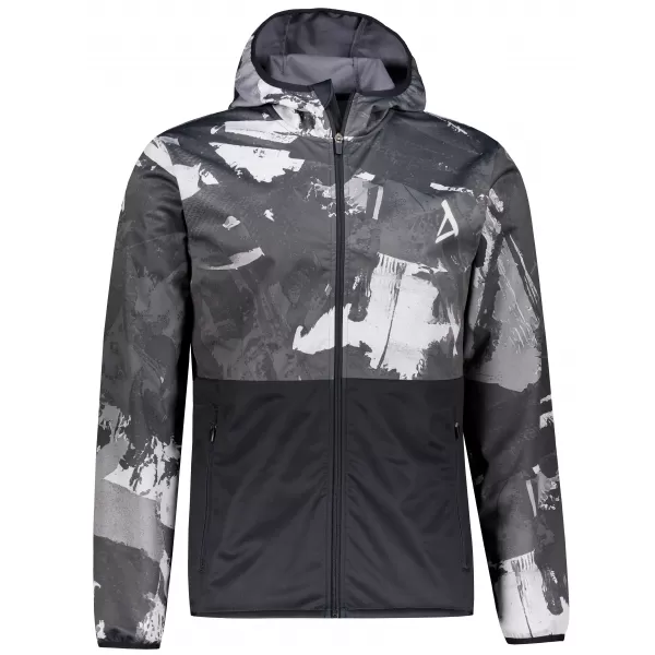  Jachetă softshell premium pentru bărbați ALTISPORT VOJ/ALM125JACK01 MASCA/NEGRU 