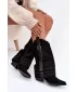Cizme de dama BOTO CAMILORA 40916 NEGRU