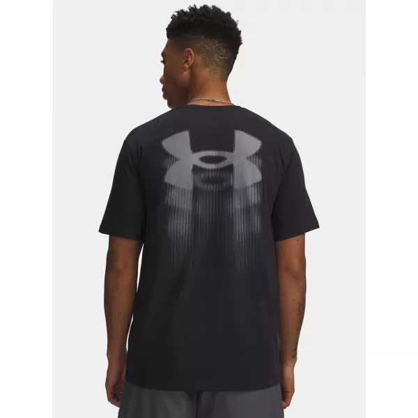  Tricou pentru bărbați UNDER ARMOUR M BLUR LOGO SS 6009245-001 NEGRU 