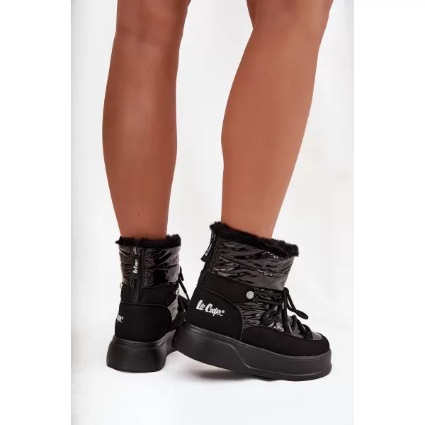  Cizme de iarna dama LEE COOPER LCJ-25-3-3814 NEGRU 