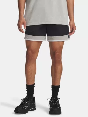 Pantaloni scurți pentru bărbați UNDER ARMOUR UA ICON WOVEN TRACK SHORTS 6009350-001 NEGRU