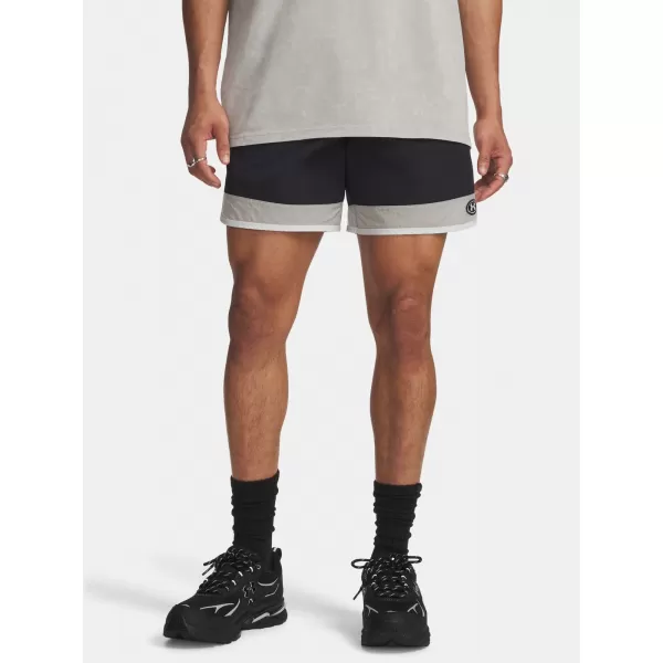  Pantaloni scurți pentru bărbați UNDER ARMOUR UA ICON WOVEN TRACK SHORTS 6009350-001 NEGRU 