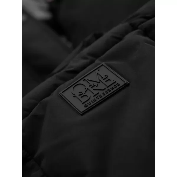  Geaca de iarna pentru barbati OMBRE OM-JALJ-0309 NEGRU 