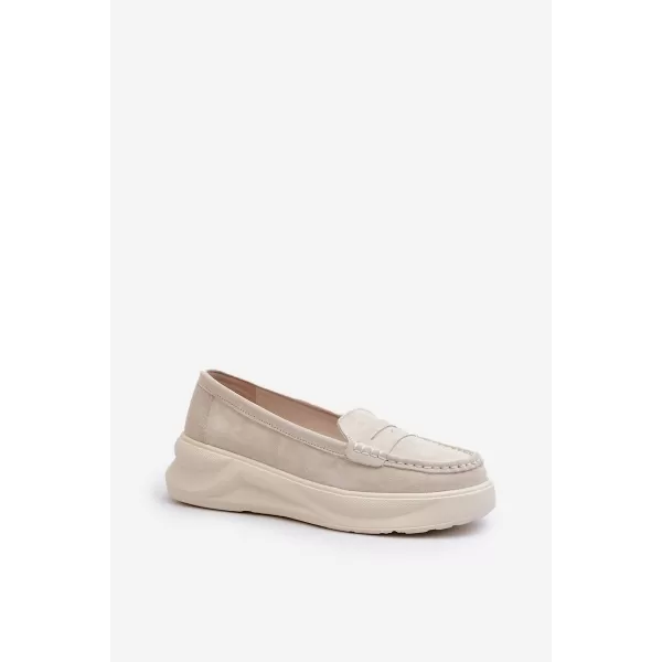  Mocasini de dama EVENTO FILIDIA BEJ 
