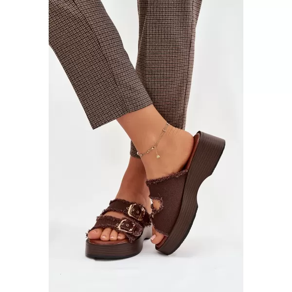  Papuci de damă BOTO RENELISSE 41325 MARO 