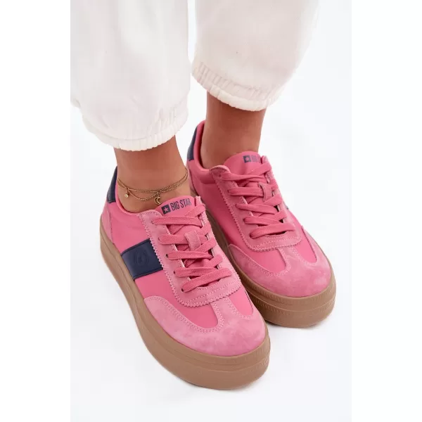  Adidasi de dama BIG STAR TT274164 ROZ Pantofi Big Star 