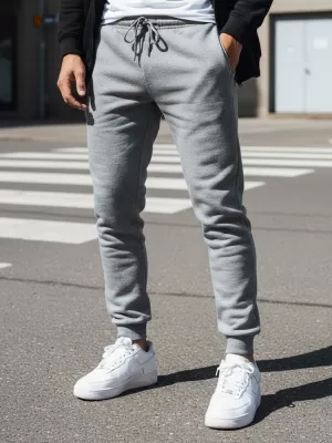 Pantaloni pentru bărbați DSTREET UX3890 GRI DESCHIS