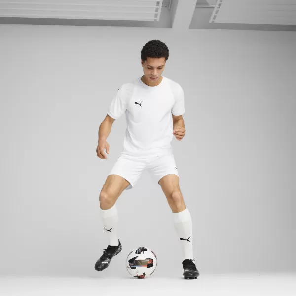  Tricou funcțional pentru bărbați PUMA TEAMCUP JERSEY 706272-04 PUMA ALB/PUMA NEGRU 