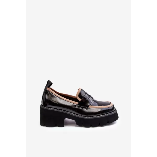  Mocasini de dama D&A MR870-32 NEGRU 