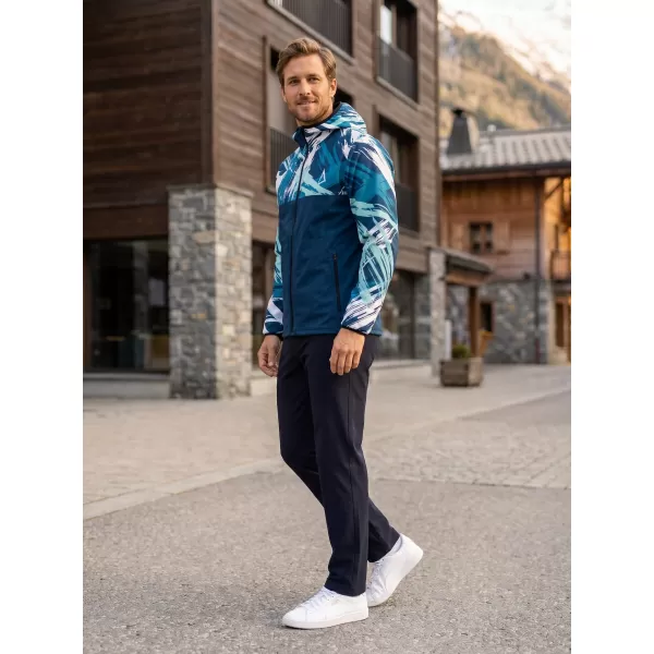  Jachetă softshell premium pentru bărbați ALTISPORT VOJ/ALM039JACK01 ALBASTRU MARIN 