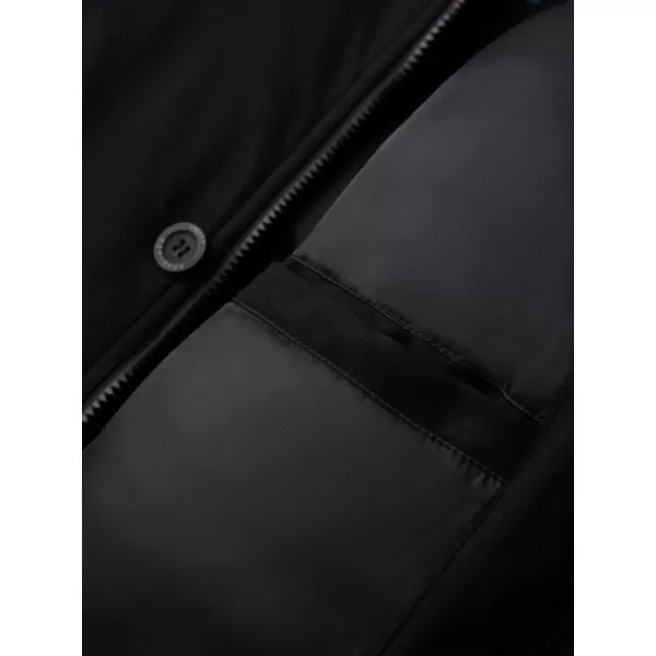  Parka pentru bărbați OMBRE OM-JAPJ-0287 NEGRU 