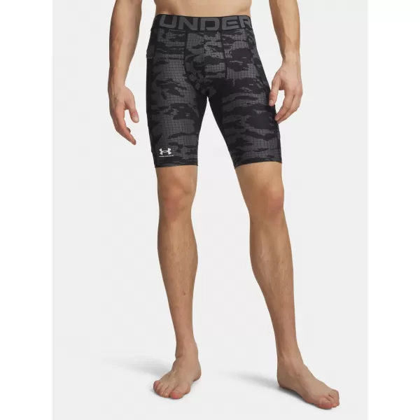  Pantaloni scurți pentru bărbați UNDER ARMOUR HG PRINTED LNG SHORT 6009658-001 NEGRU 