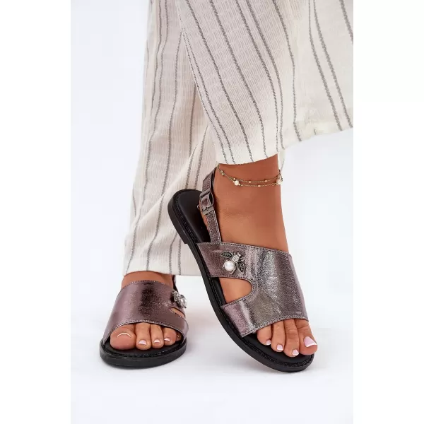  Sandale de dama VINCEZA 17378 ARGINT 