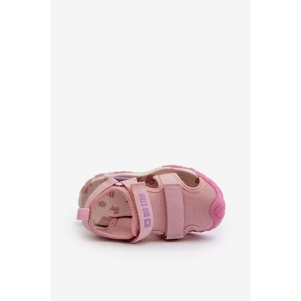  Sandale copii BIG STAR NN374238 ROZ Pantofi Big Star 