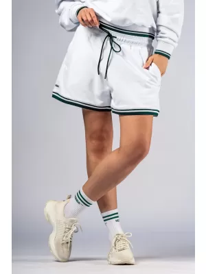 Pantaloni scurți de lounge CLUB DOR 643 ALB Nebbia