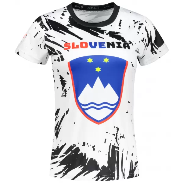  Tricou premium pentru femei ALTISPORT VOJ/ALW036SI/TR01 ABSTRACTIZARE 