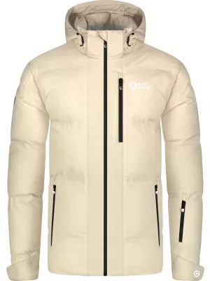 Geaca de iarna pentru barbati NORDBLANC HOLLOW NBWJM8055 BEJ