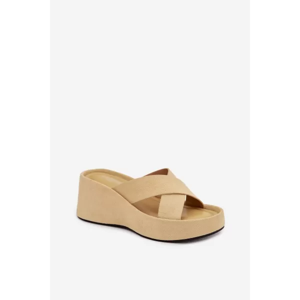  Papuci de damă BOTO CALORINE 41358 GALBEN 
