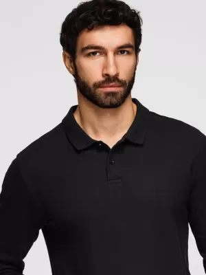 Tricou pentru bărbați OMBRE OM-POBL-0162 NEGRU