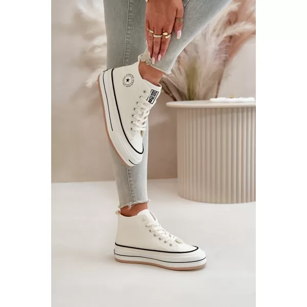 Adidași de damă BIG STAR OO274061 WHITE Pantofi Big Star 