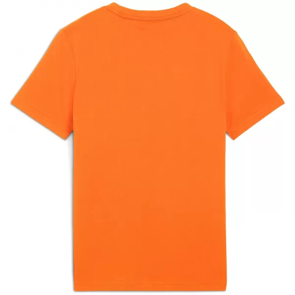  Tricou pentru copii PUMA MID90S GRAPHIC TEE III 688472-26 STRĂLUCIRE PORTOCALIE 