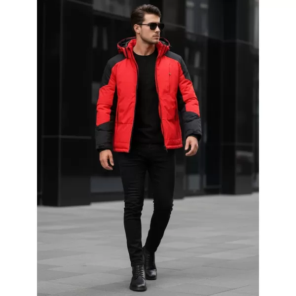  Jachetă pentru bărbați DSTREET TX5121 ROŞU 