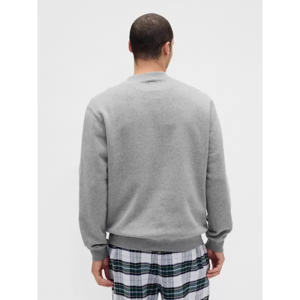  Hanorac pentru bărbați GAP LOGO SWEATSHIRT 849336-00 ERICA GRI 