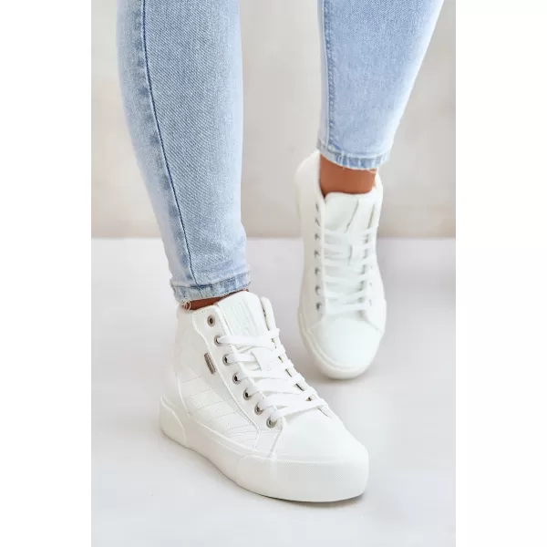  Adidasi de dama BIG STAR OO274A479 WHITE Pantofi Big Star 