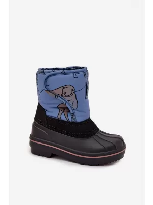 Oameni de zăpadă pentru copii LEE COOPER LCJ-25-10-3774 NEGRU