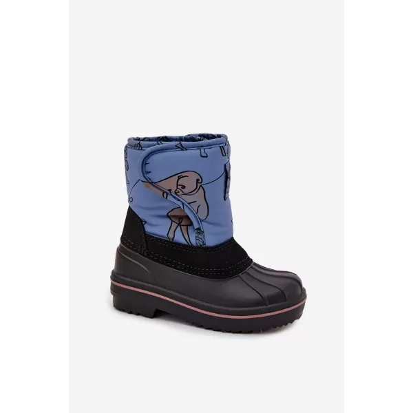  Oameni de zăpadă pentru copii LEE COOPER LCJ-25-10-3774 NEGRU 
