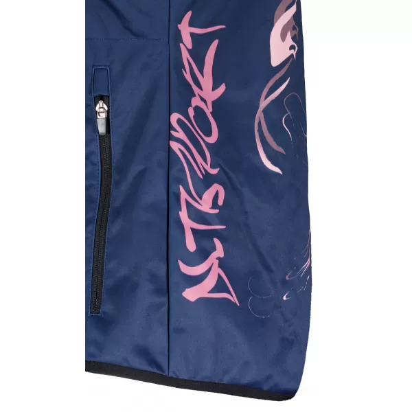  Jachetă softshell premium pentru femei ALTISPORT VOJ/ALW064JACK01 ALBASTRU ROZ 