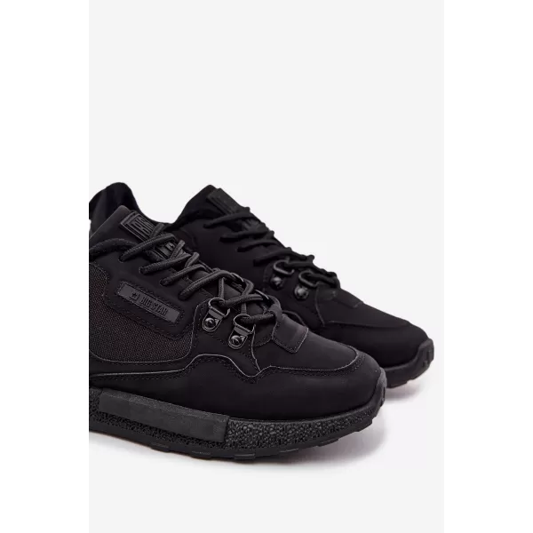  Pantofi bărbați BIG STAR SS174411 NEGRI Pantofi Big Star 