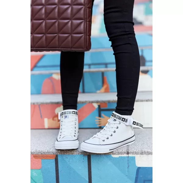  Adidași de damă BIG STAR GG274027 WHITE Pantofi Big Star 