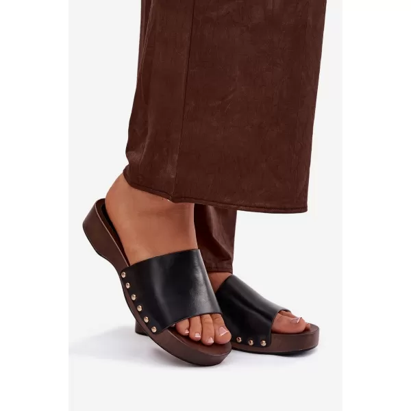  Papuci de damă BOTO TERISSA 41224 NEGRU 