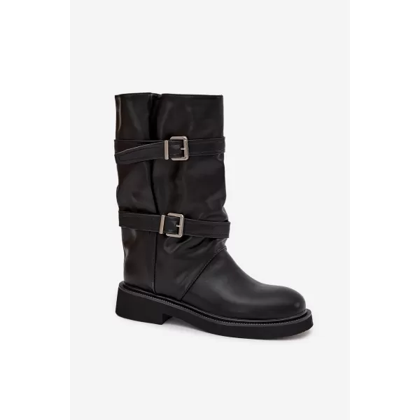  Cizme de dama BOTO HALVESSA 39588 NEGRU 