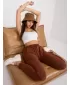 Pantaloni de trening pentru femei BASIC FEEL GOOD RV-DR-3589.07X MARO ÎNCHIS