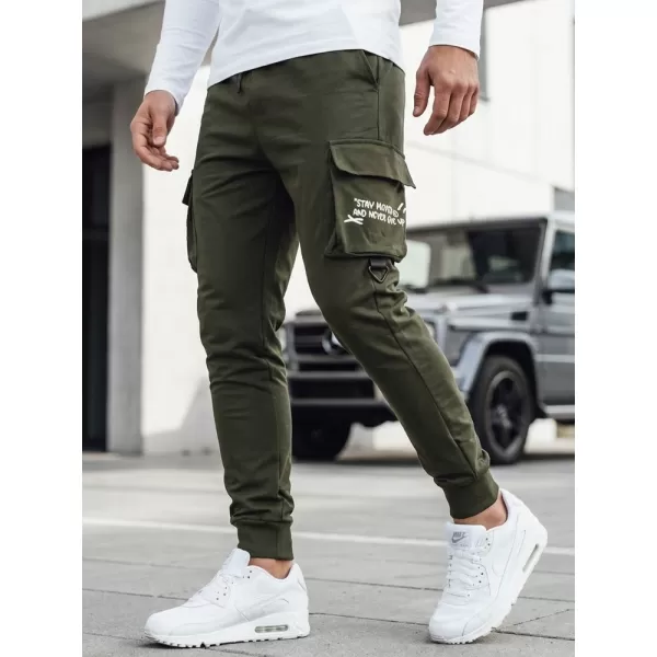  Pantaloni pentru bărbați DSTREET UX4162 VERDE 