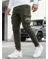 Pantaloni pentru bărbați DSTREET UX4162 VERDE