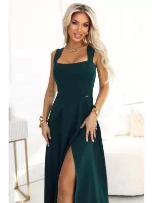 Rochie NUMOCO 633-2 VERDE STICLA